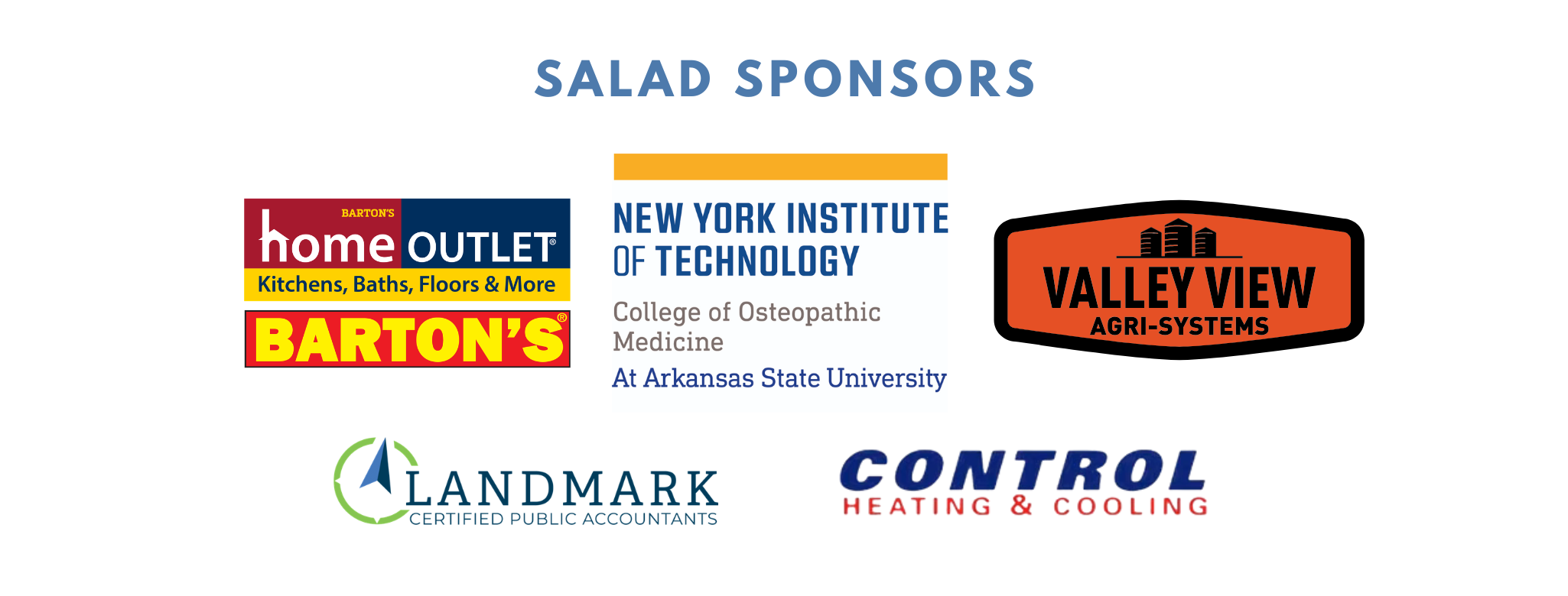Salad Sponsors