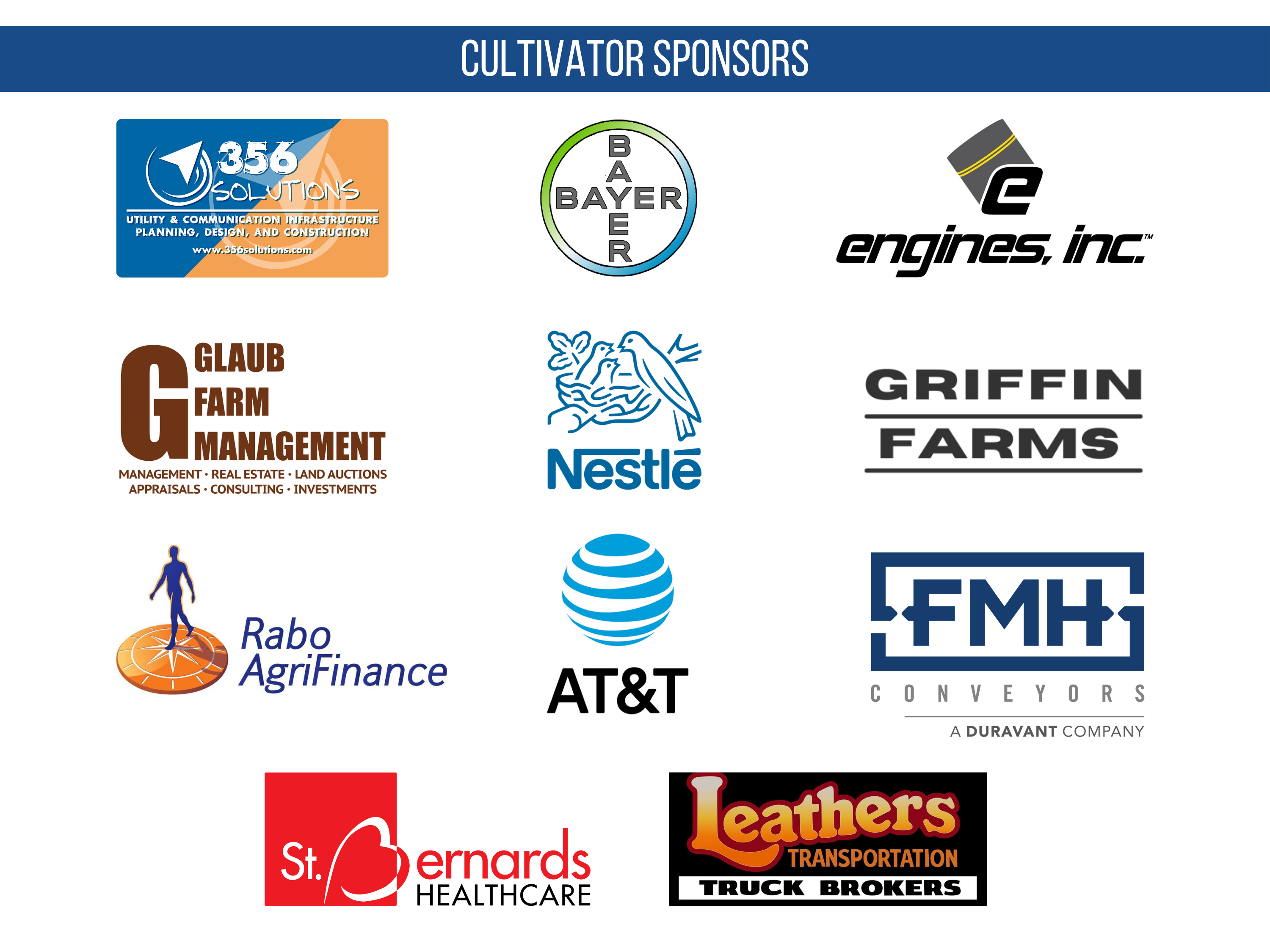 Acre of Hope Cultivator Sponsors