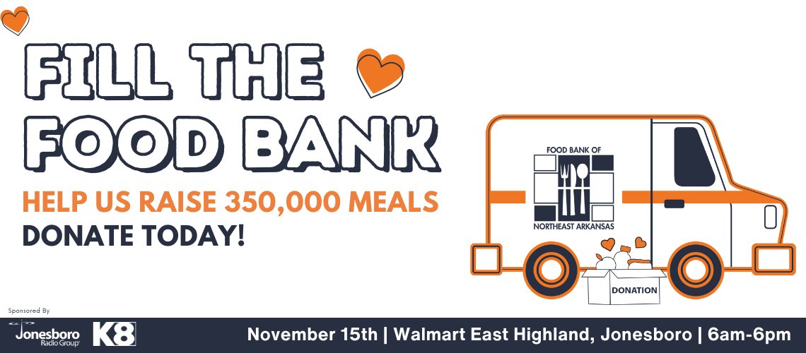 Fill the Food Bank Friday November 15 